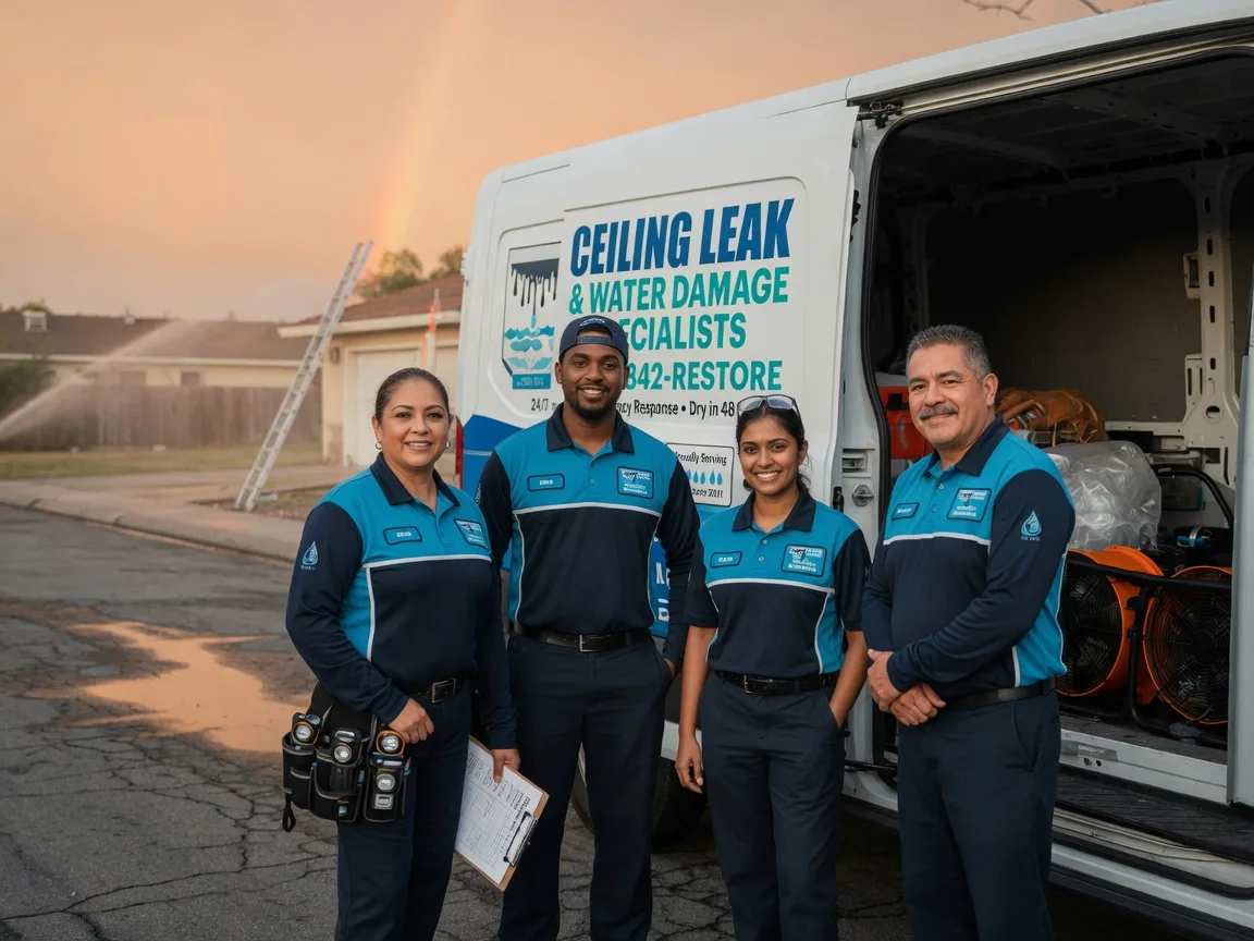 Ceiling Leak Cleanup company in Fortescue, NJ