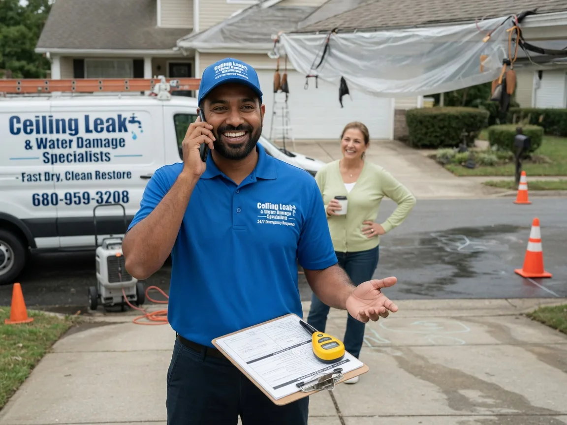 Ceiling Leak Cleanup Fortescue, NJ FAQs